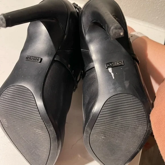 Topshop Humour black studded booties - Picture 4 of 5